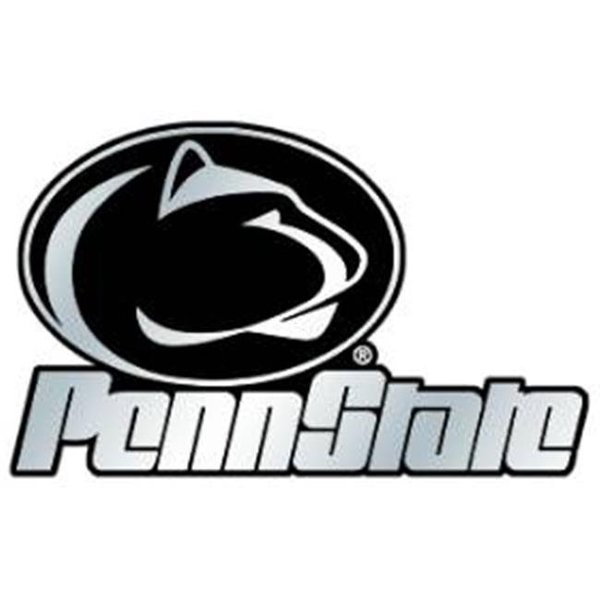 Cisco Independent Penn State Nittany Lions Auto Emblem Silver Chrome 8162005422